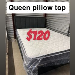 Brand New Queen Pillow Top Mattress