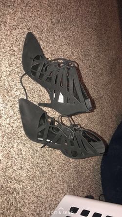 Black heels