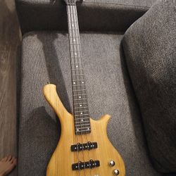 36 Inch Wood Bass Guitar 