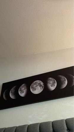 Moon wall decor