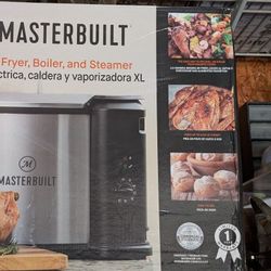 Master built  XL Electric Fryer,Boiler And Steamer