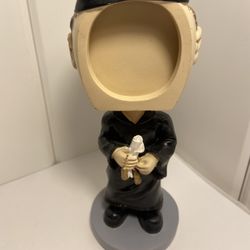 Vintage GRADUATE BOBBLE HEAD Frame PICTURE FRAME FACE Make your own Bobble Head or quote frame 