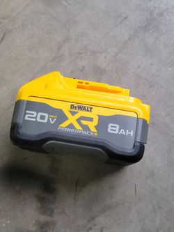 Dewalt XR 8.0 battery