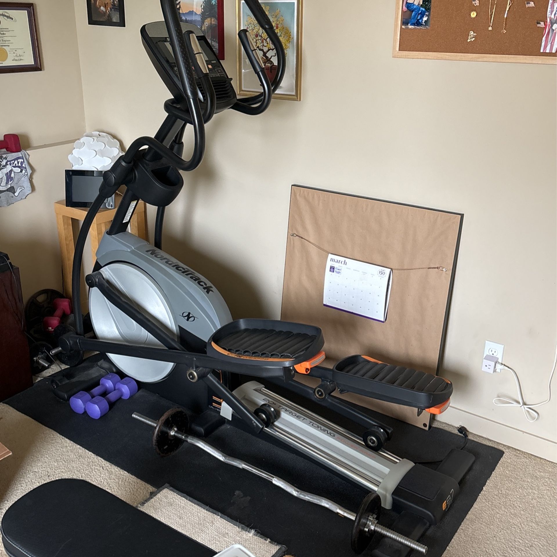 Nordic Track E 8.7 Elliptical Free