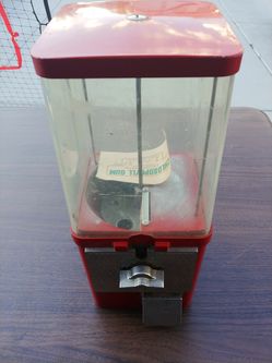 Vintage gumball machine.