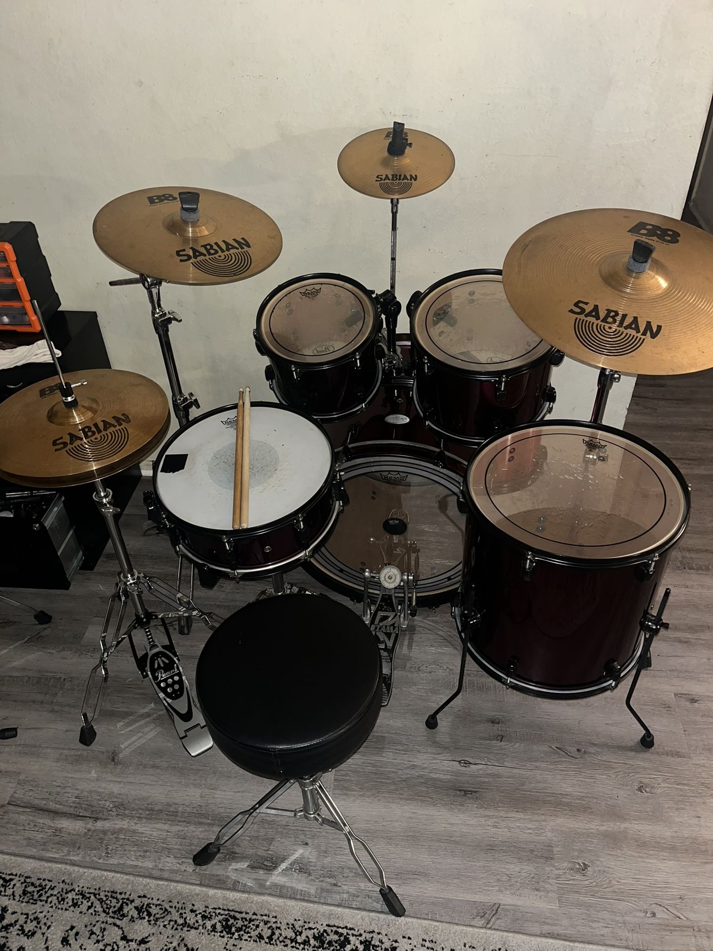Pearl Soundcheck Complete Drum Set