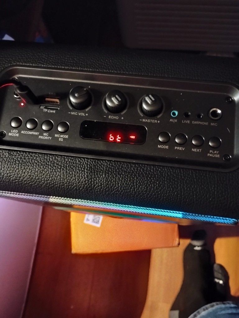 Portable Speaker With Two Microphones All Brand New In The Box