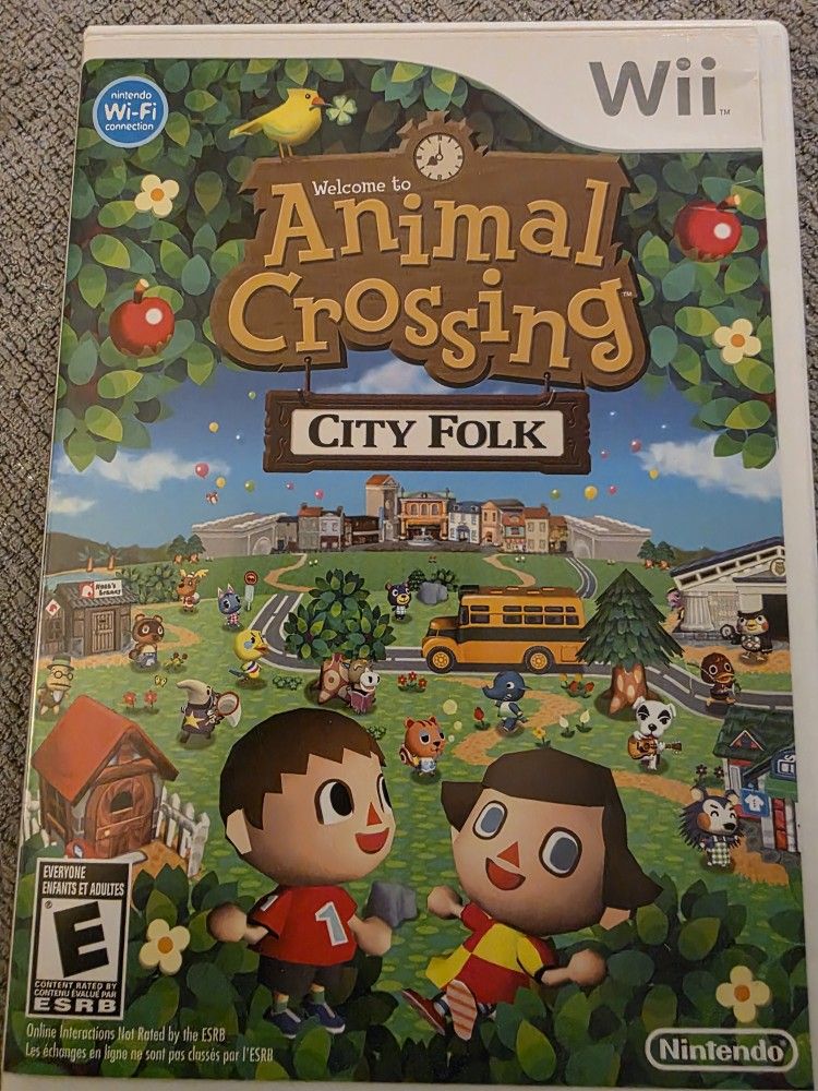 Animal Crossing: City Folk for Nintendo Wii CIB