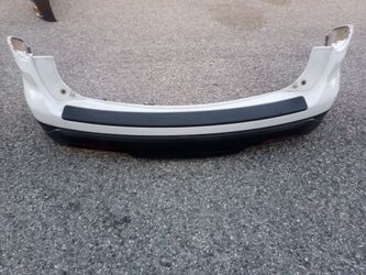 2018-2019 Ford Explorer Rear Bumper With Inner Fillers Oem.