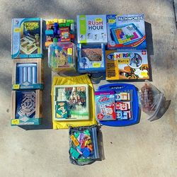 Lot Of 13 Logic Games