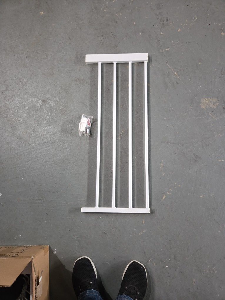 12 Inch Extension For Essential Walk-Thru Gate White