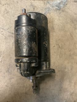 VW Bosch Starter 6 Volt