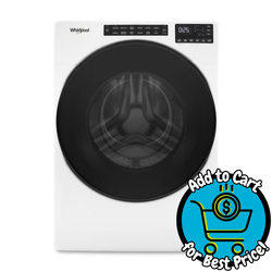 Whirlpool 5.0 Cu. Ft. Front Load Washer with Quick Wash Cycle