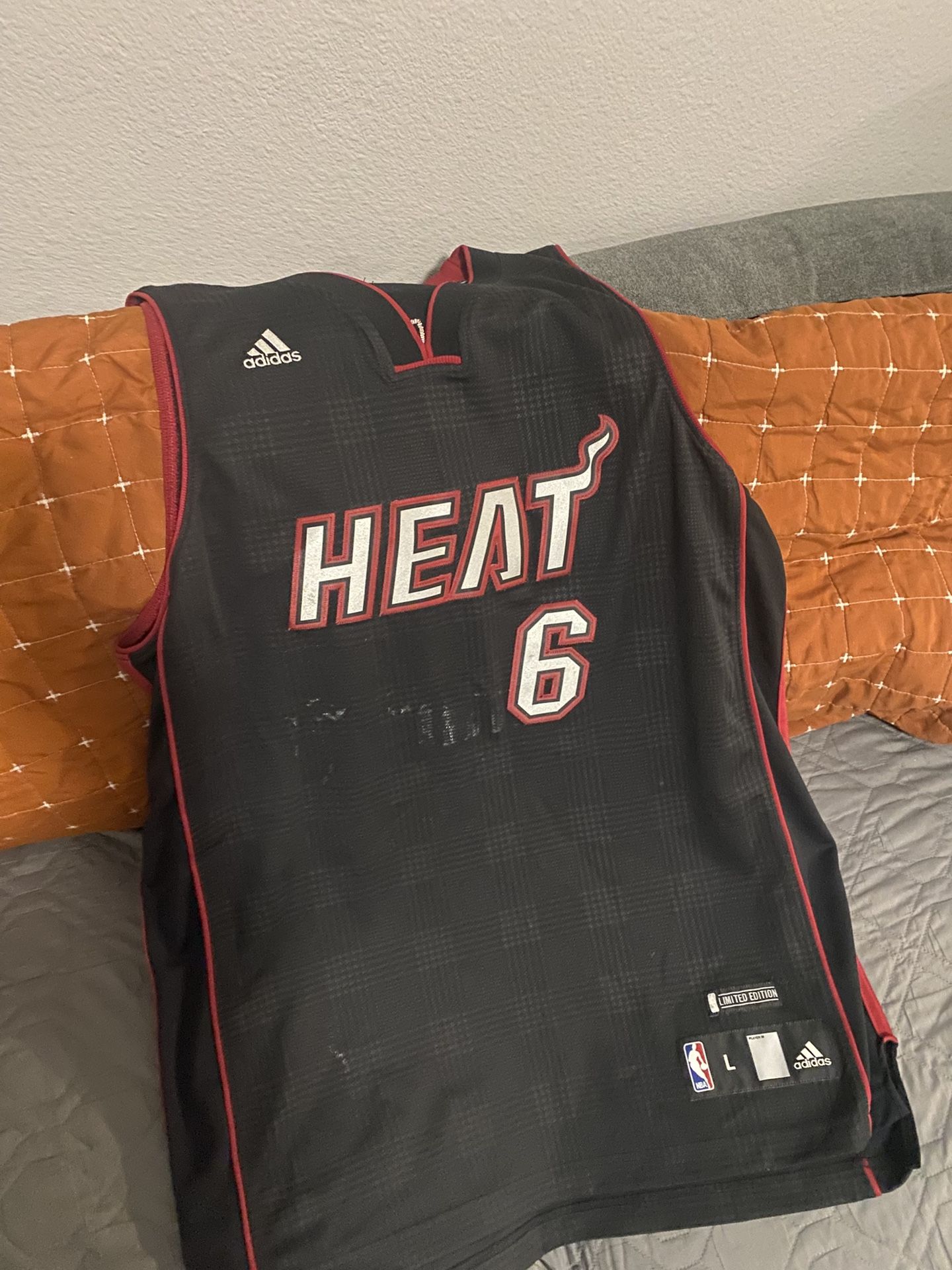 Lebron James Miami Heat Jersey