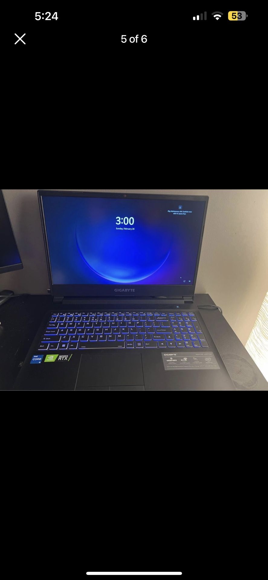 Gigabyte gaming laptops