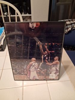 Kobe Bryant Framed 8x10 Auto