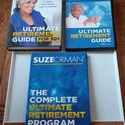 Suze Orman Complete Ultimate Retirement Program | Book, DVD & Guidebooks (2020)