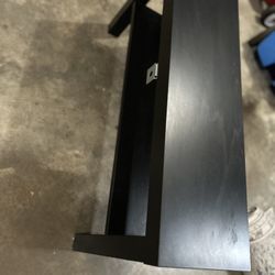 IKEA LACK TV unit, black 35⅜"x10¼"x17¾" U