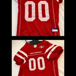 49ers Pet Jersey 