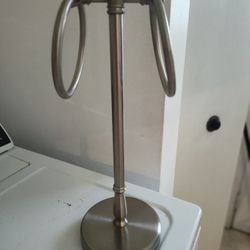 Over the Counter Towel Rack And Toilet Paper Holder 