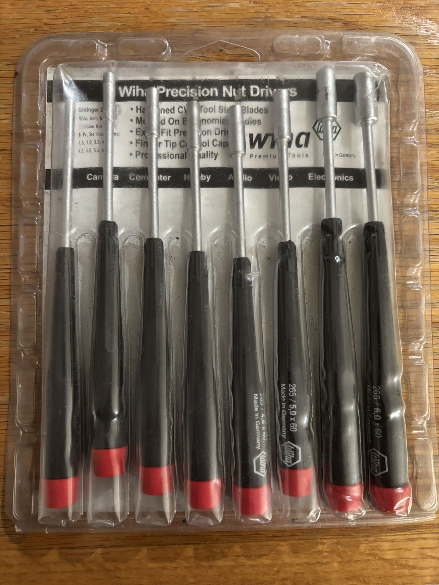 Wiha Precision SAE And Metric Nut Driver Sets
