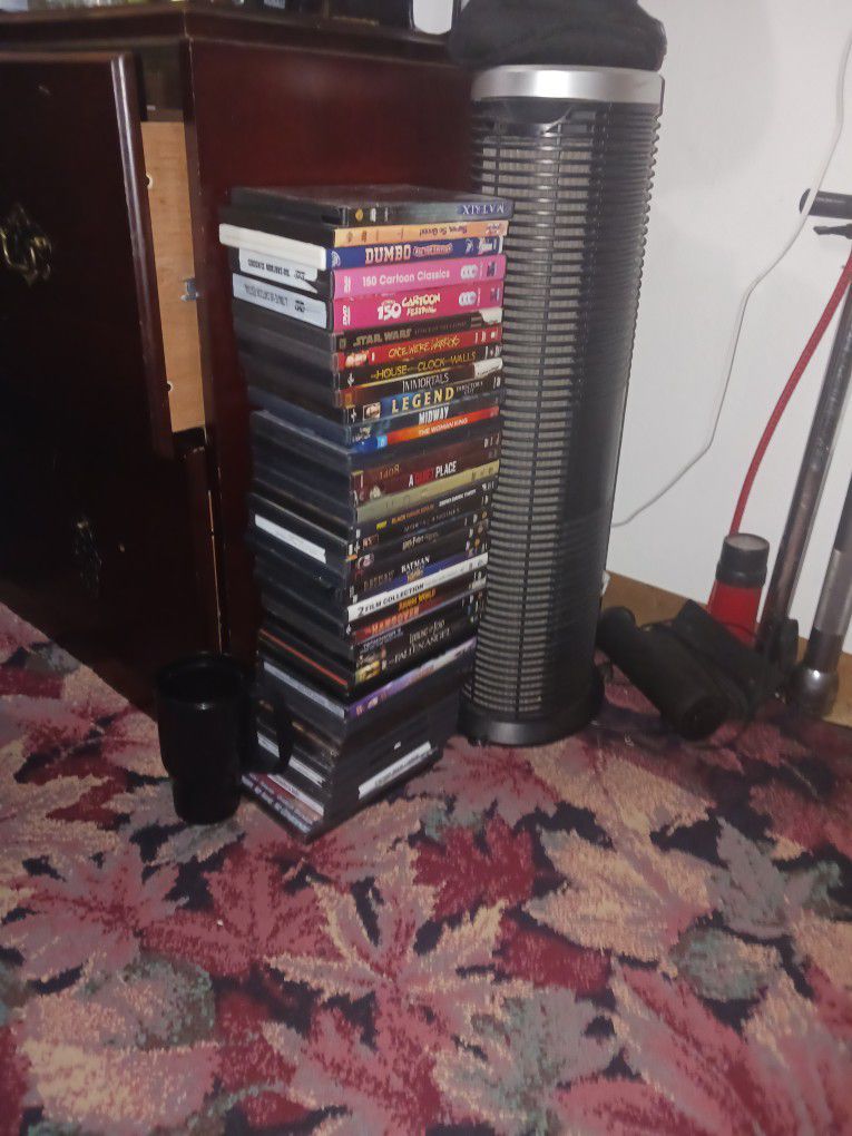40 DVD Titles.