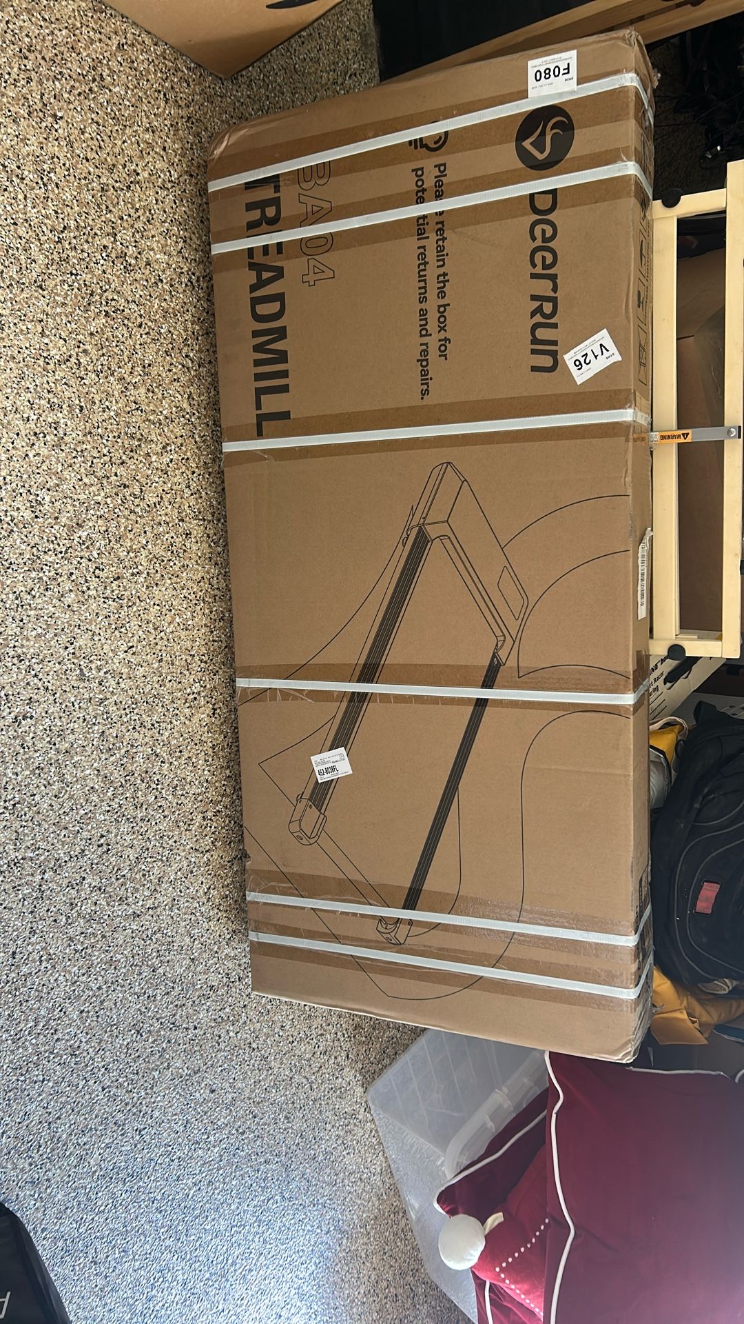Brand new under desk, treadmill