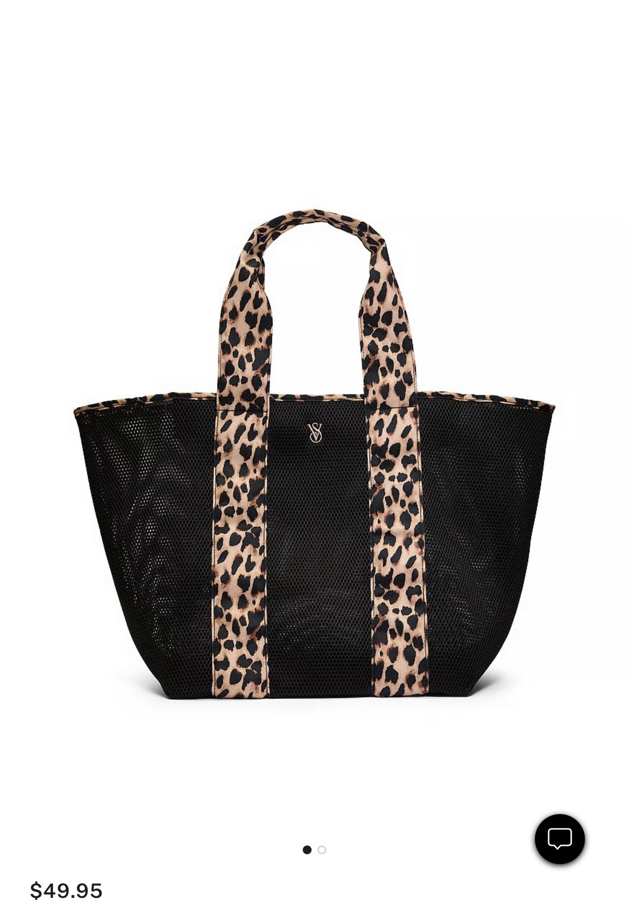 VICTORIA'S SECRET Leopard Mesh Tote Bag