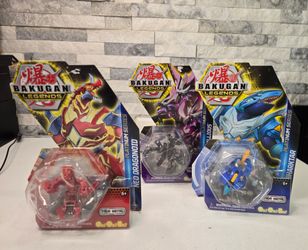 New bakugan legends lot of 3