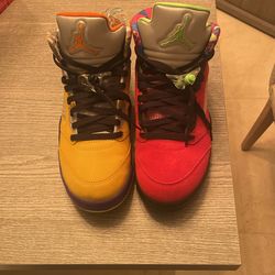 Jordan Retro 5 What The