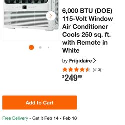 Almost Brand New Window AC