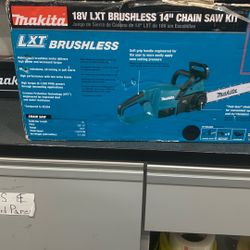 Makita Chain Saw $249.99