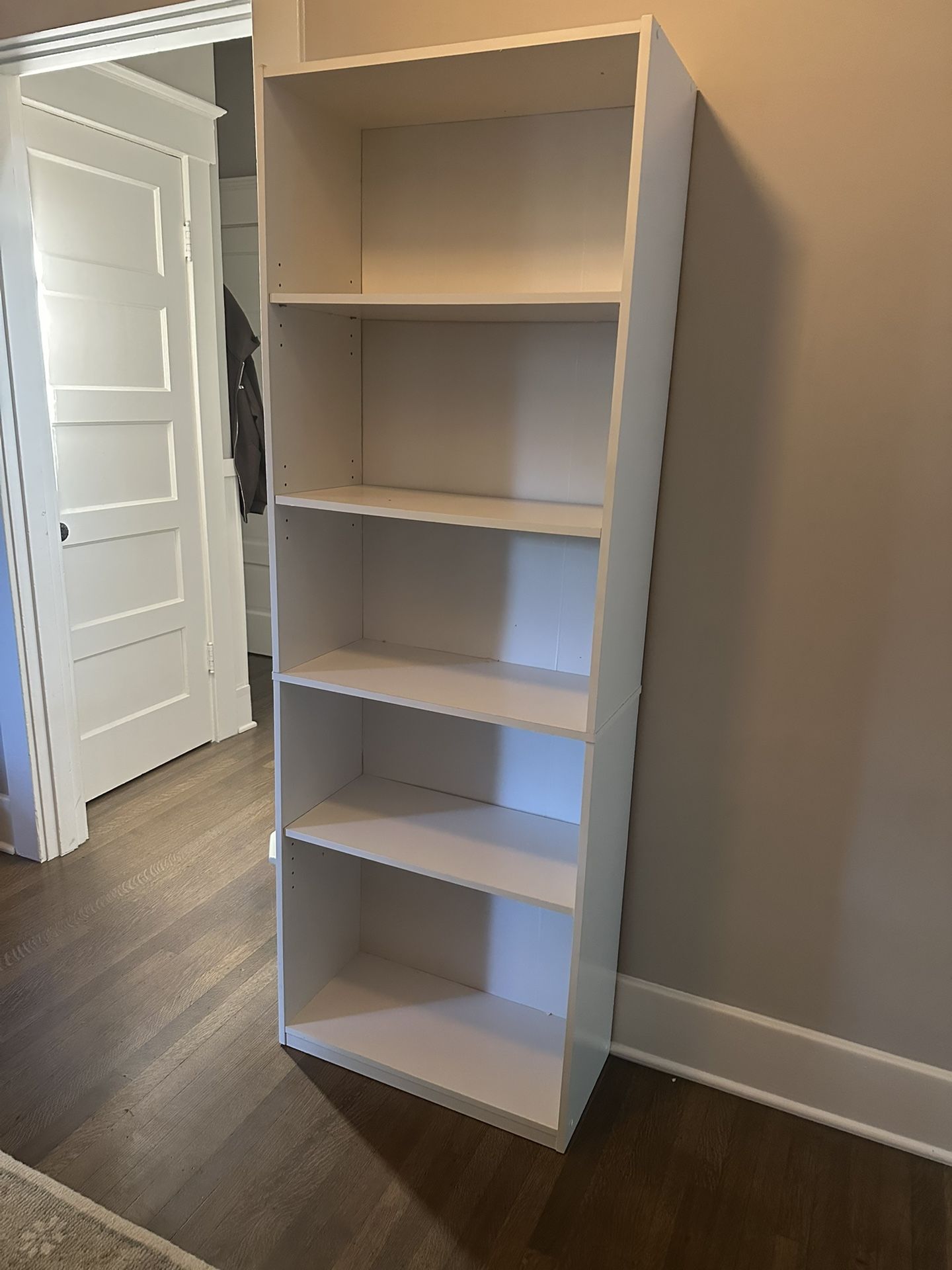 White Shelving Unit 