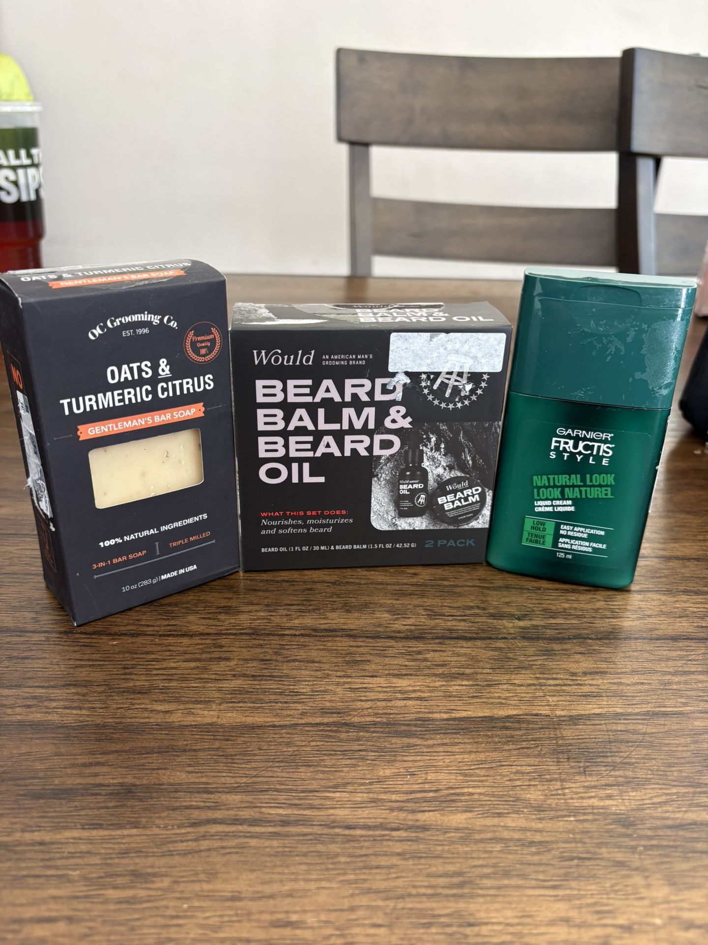 New Set Of Men’s Grooming Items