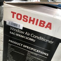 Toshiba Window Air Conditioner 