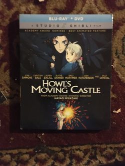 Howls moving castle Blu-ray and DVD