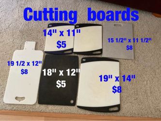 Cutting  boards  -  $5  each