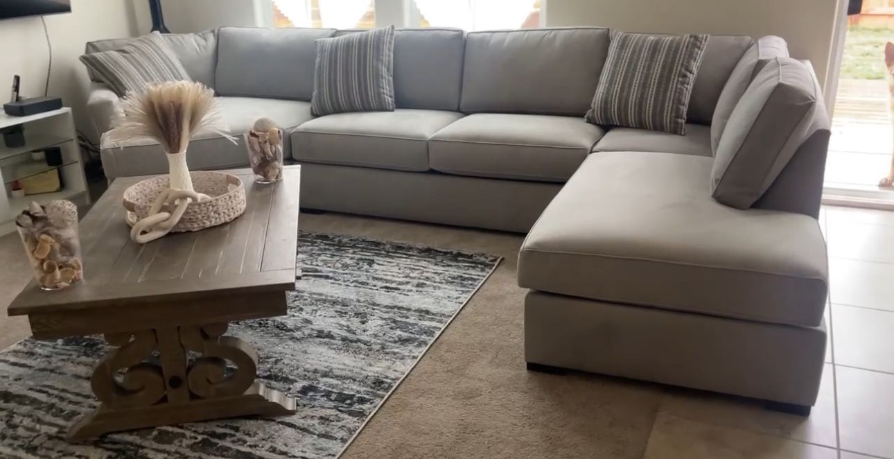 Gray Sectional Couch
