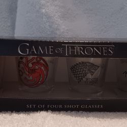 Game of Thrones shot glasses