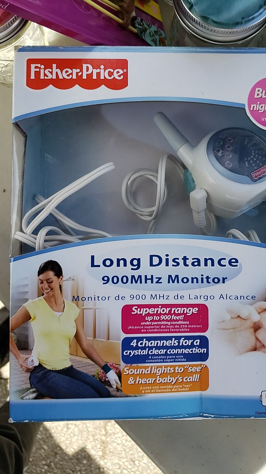 Fisher Price Long Distance 900 MHz Monitor