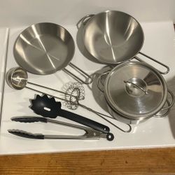 Play Time Pots,pans & Utensils