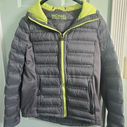 Michael Kors Women's Gray Jacket Size Medium 