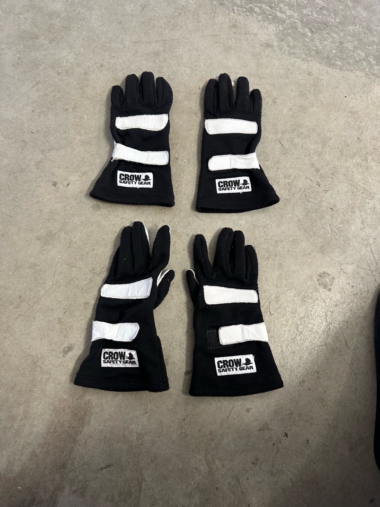 Crow nomex racing gloves