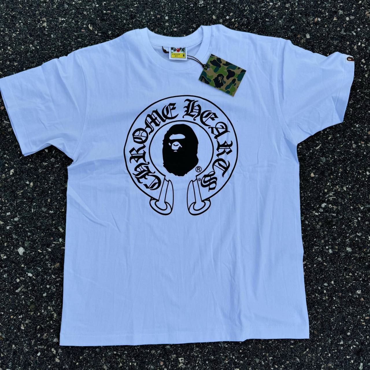 Bape X Chrome Hearts Tee
