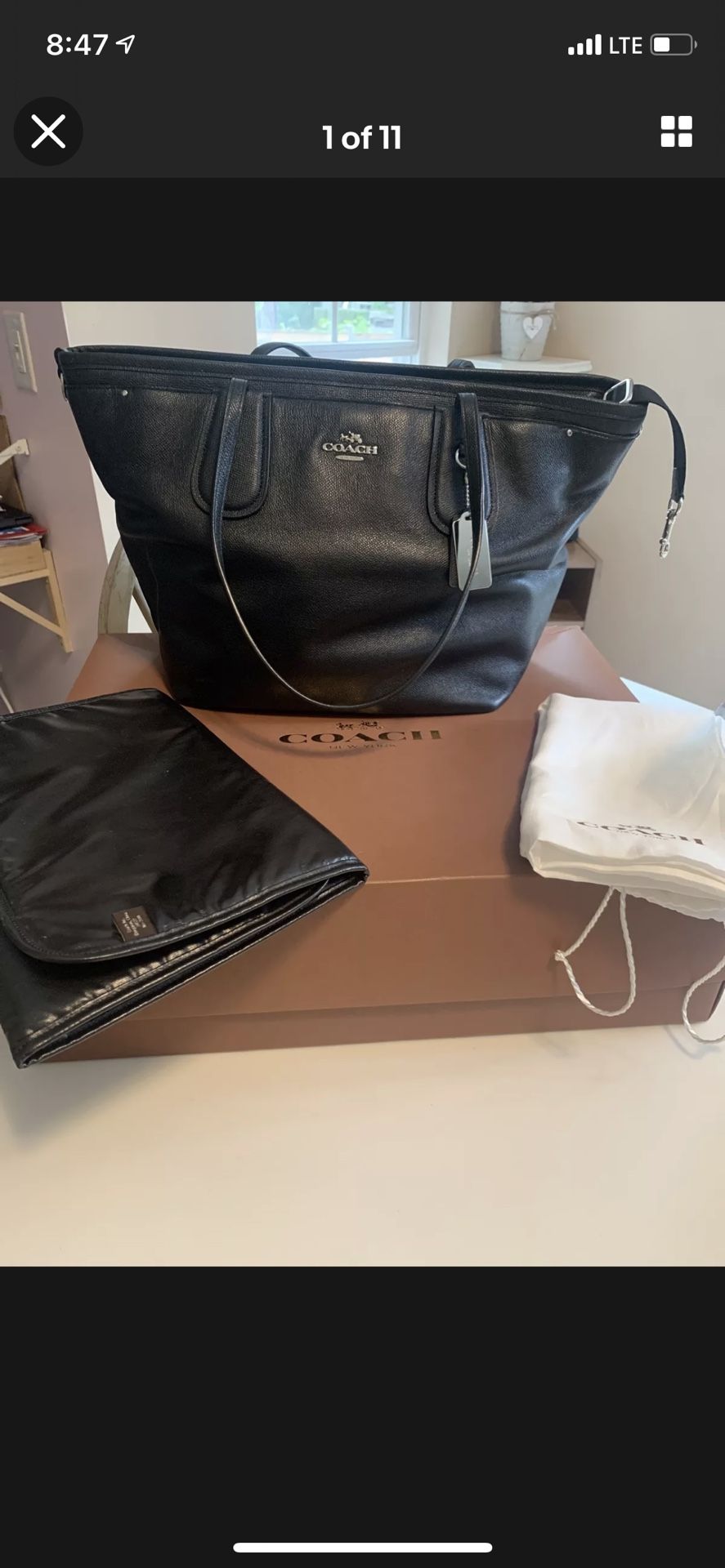 Coach Diaper Bag