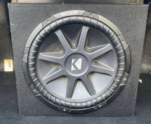 KICKER 12 SUBWOOFER