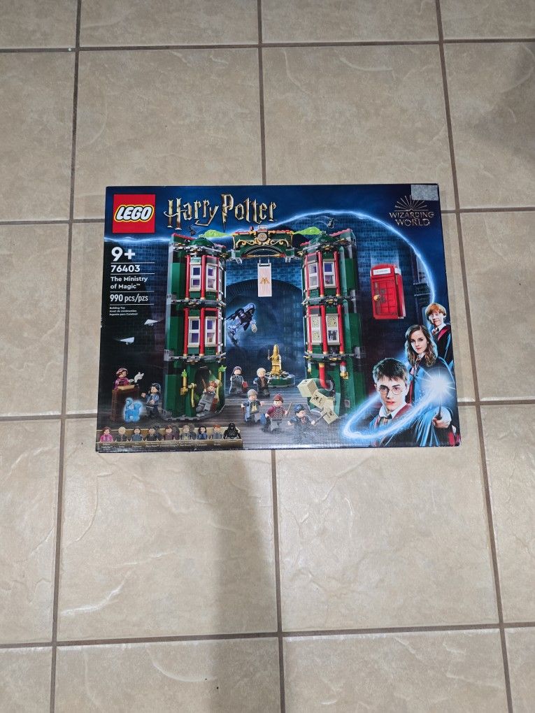 New Lego Harry Potter The Ministry Of Magic Set