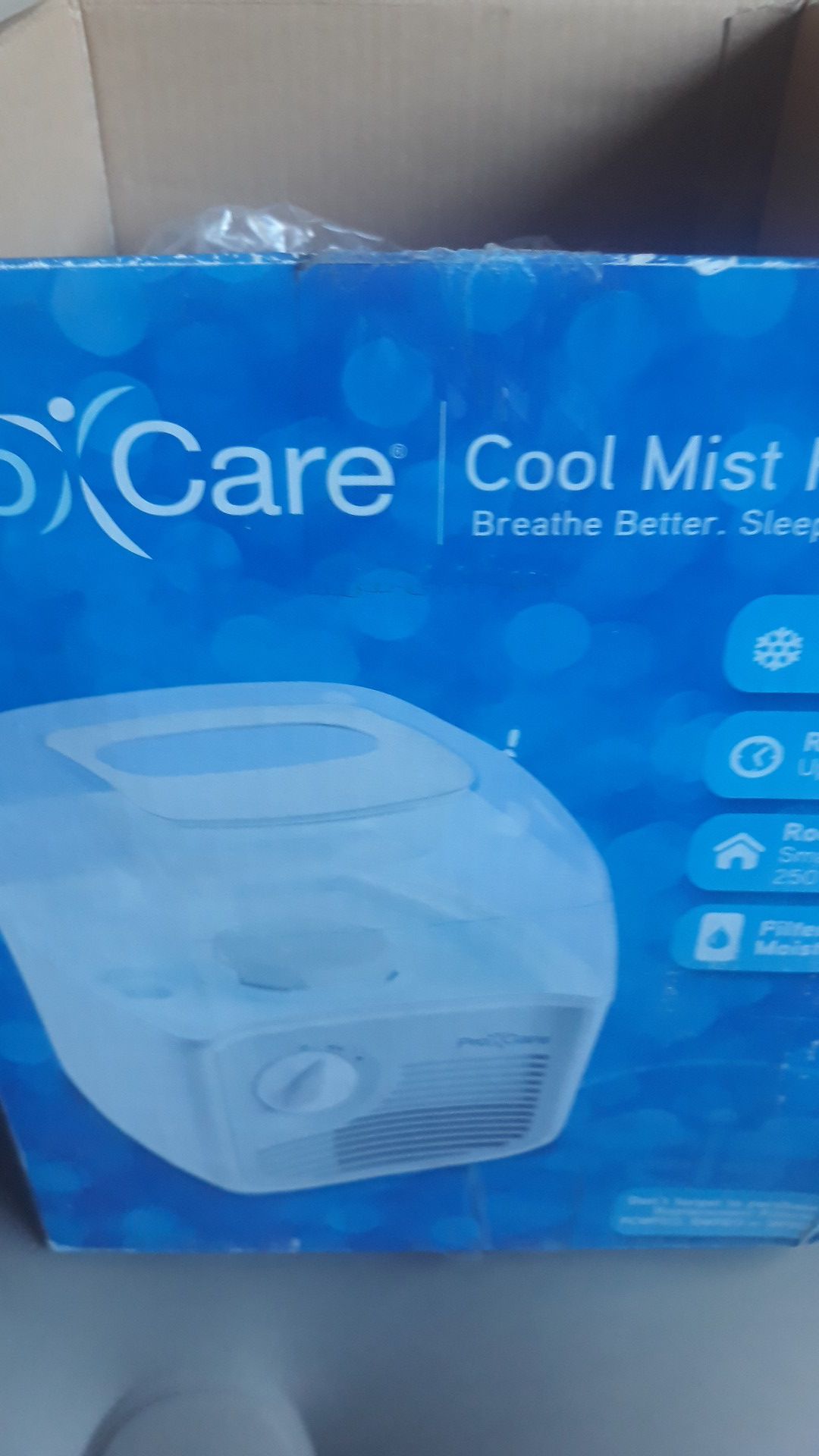 Pro care mist humidifier