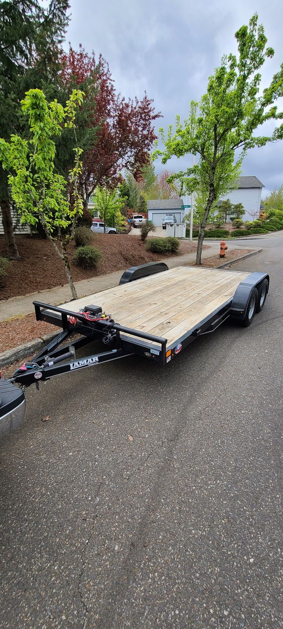 2017 Lamar flatbed trailer