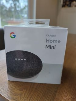 Google MiniGoogle Home Mini Smart Assistant - Charcoal (GA00216-US)